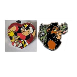 NWT Disney Villain Pin Bundle